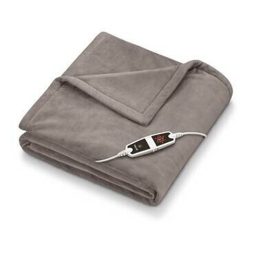 Beurer šildoma antklodė HD150 (HD 150) Cosy Taupe XXL